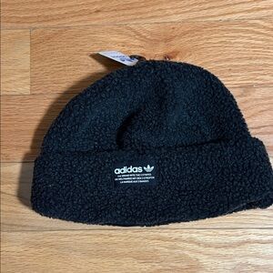 Adidas Black Sherpa Beanie